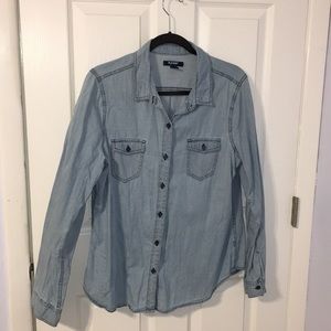 Denim Button Down